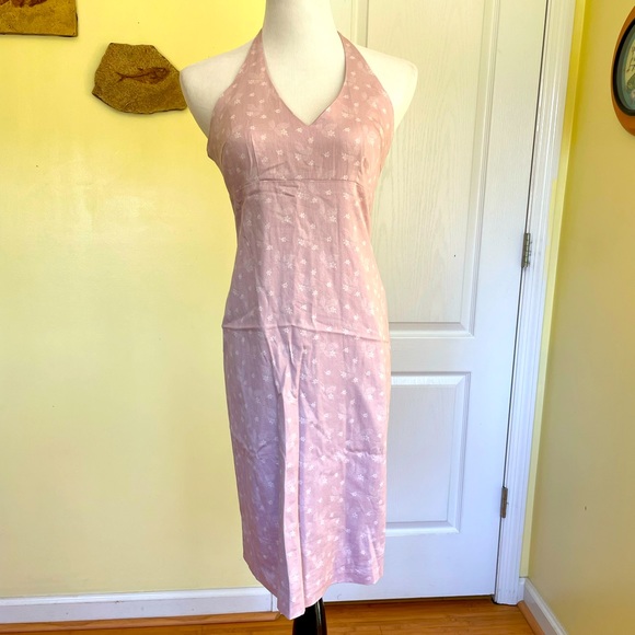 J. Crew Dresses J Crew Lilac Midi Halter Dress Poshmark